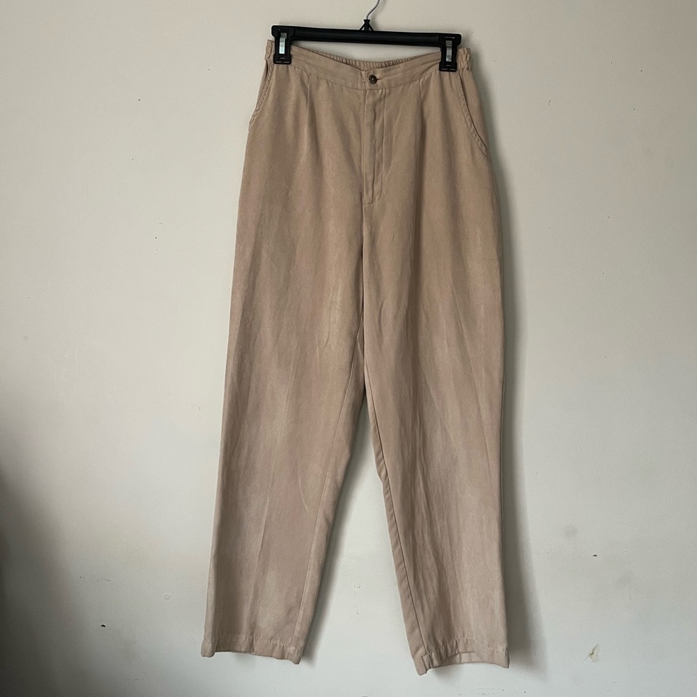 *SOLD* Vintage faux suede trousers